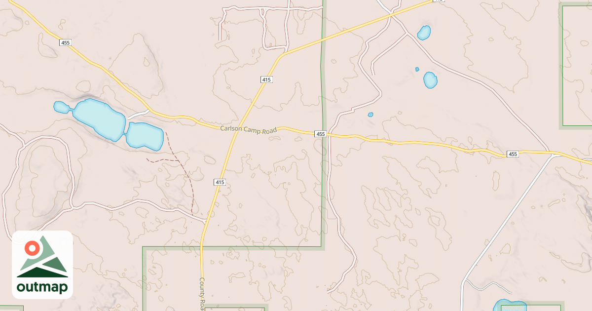 Map of Silver Creek Trail