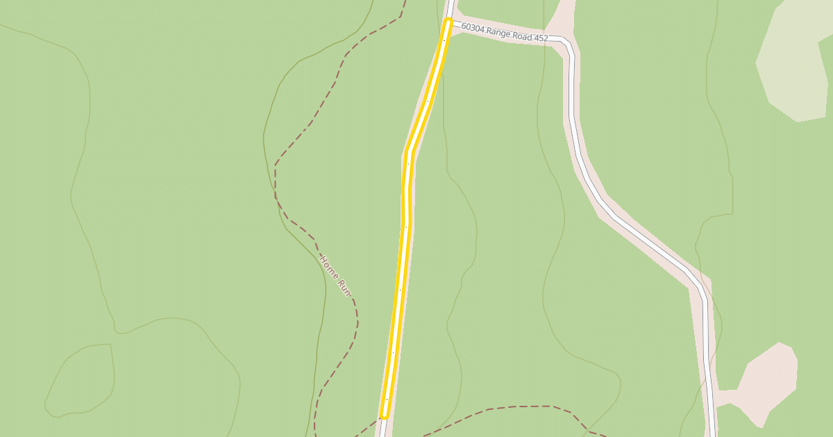 Map preview of 60304 Range Road 452