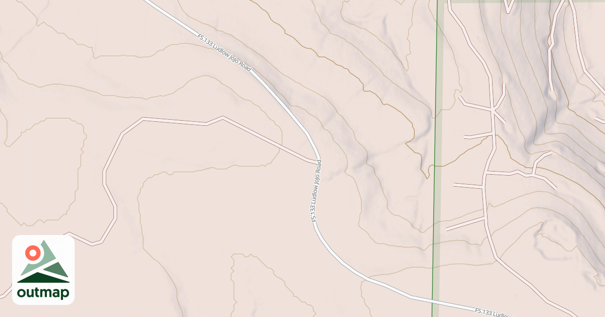Map of LUDLOW JOJO