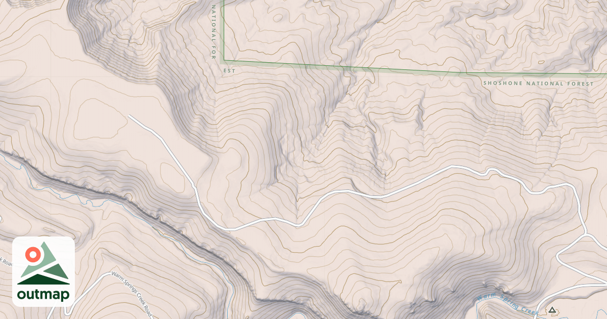 Map of NO MANS ROAD