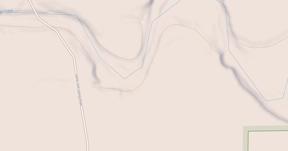 Map preview of NORTH IRON SPRING A
