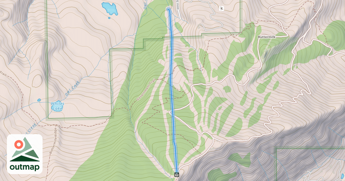 Map of Big Face Hallow