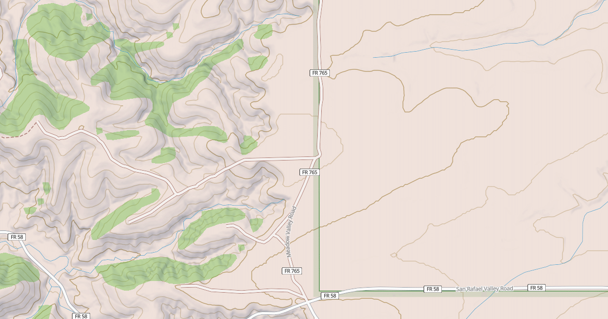 Map preview of MEADOW VALLEY