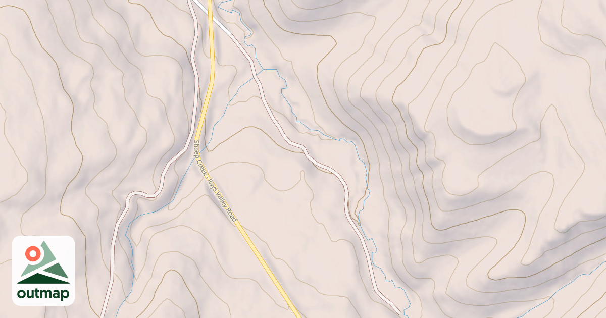 Map of FIRST WATER CORRAL