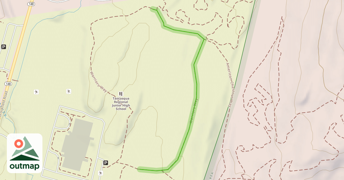 Map of Warriors Way