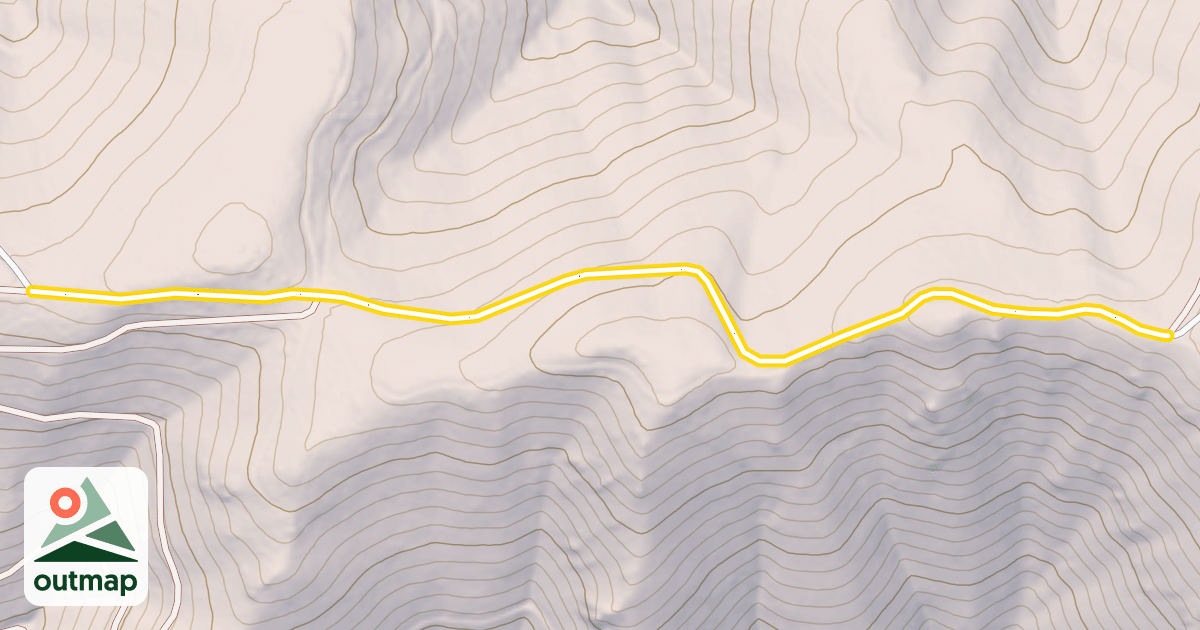 Map of Roaring Ridge Road