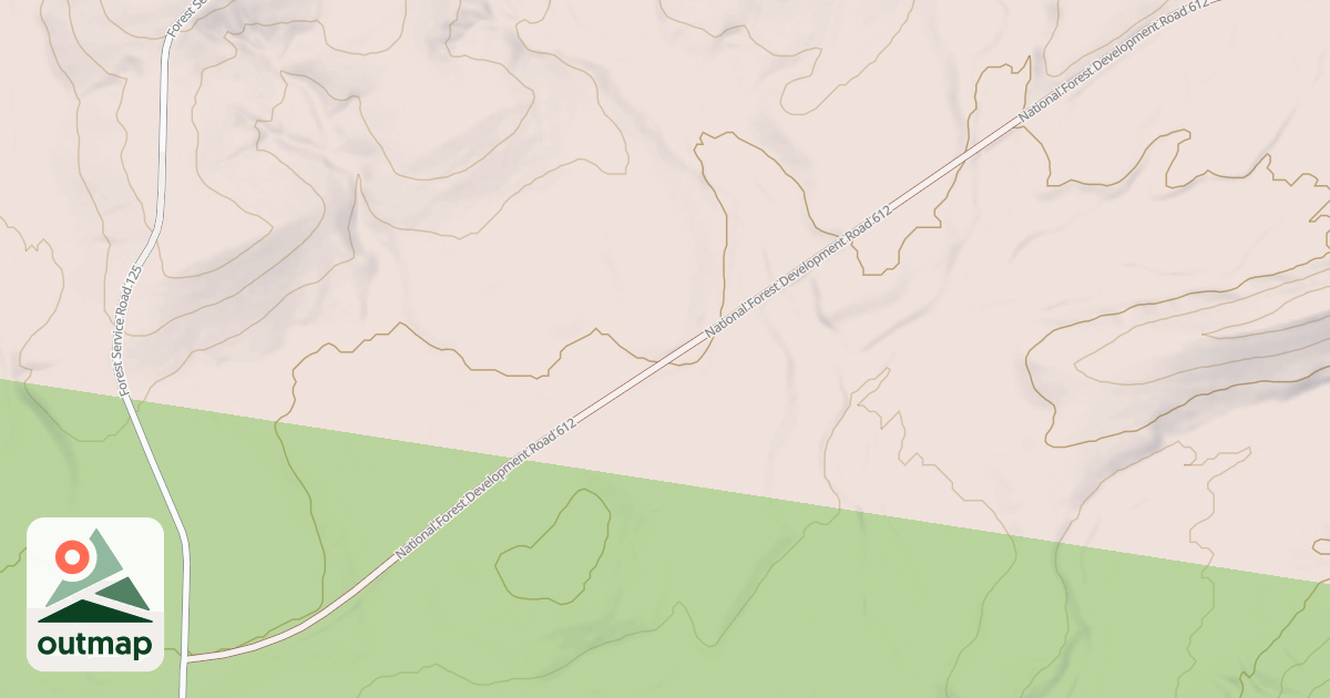 Map of LOWER FIDDLER