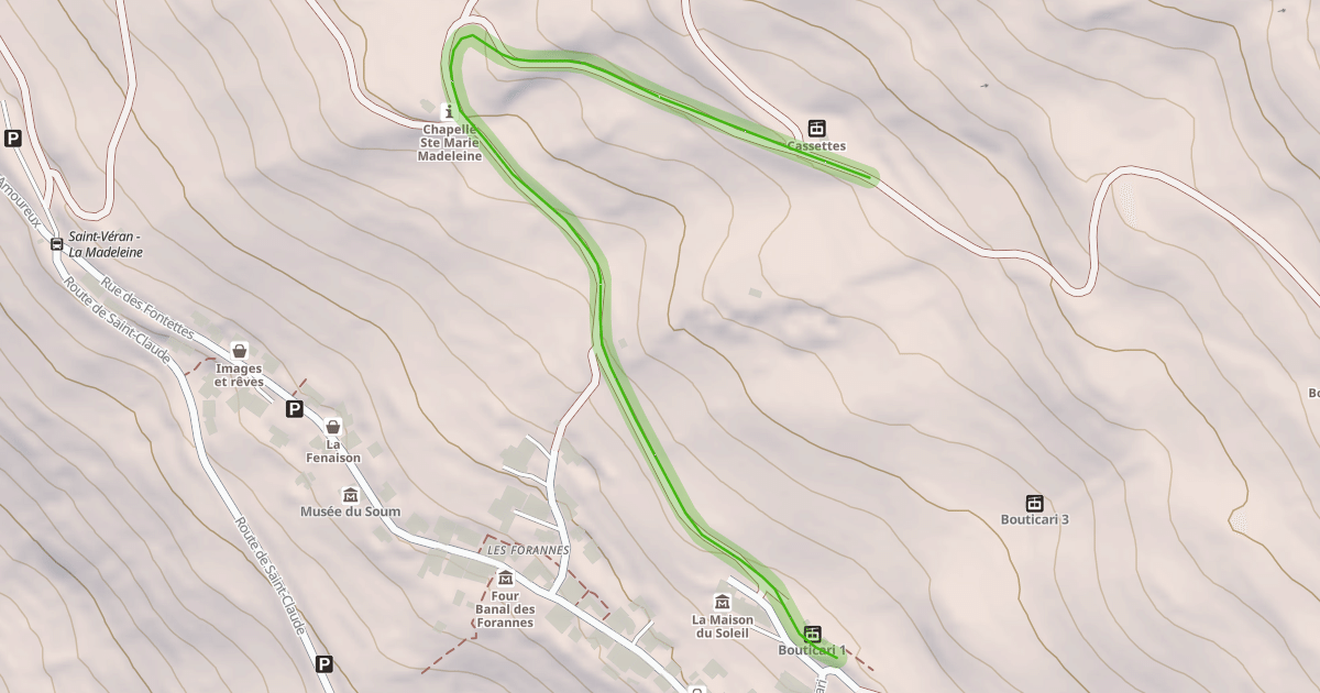 Map preview of Le Forest
