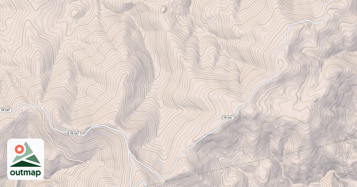 Map of HEMLOCK RIDGE