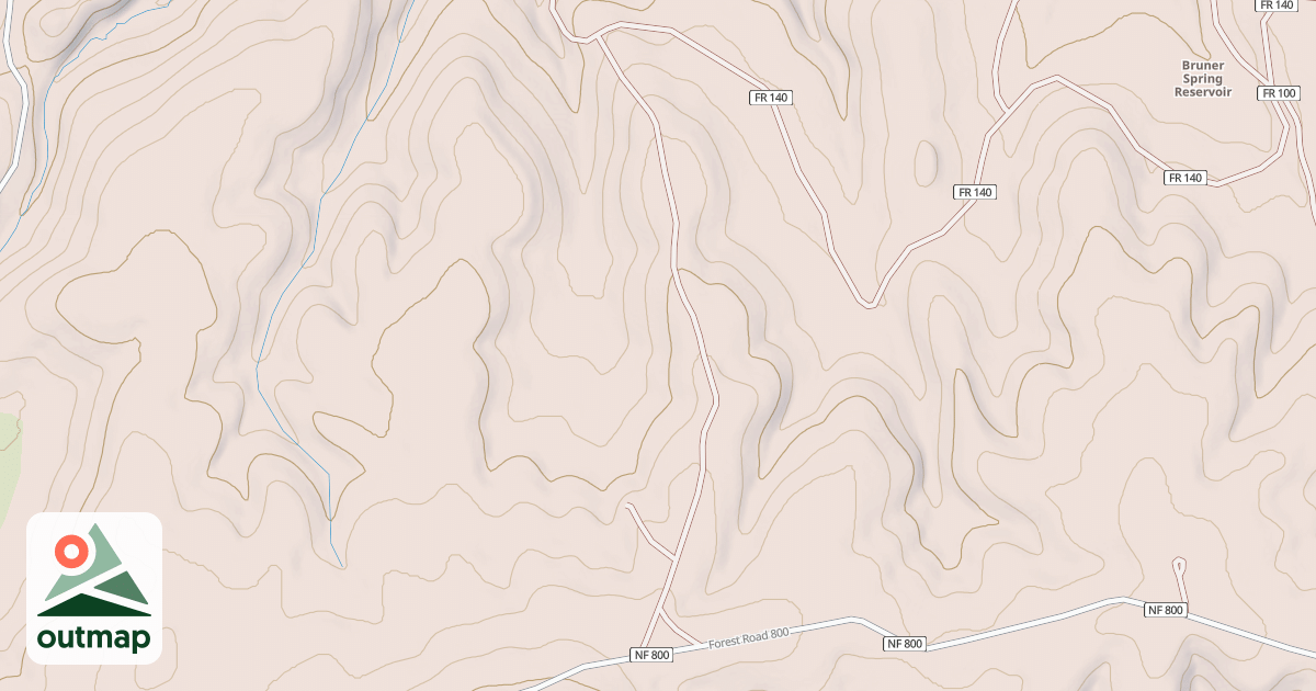 Map of USFS Motor Vehicle Use Map Roads {55BC2FD2-75E8-4E63-B197-CBC32A5A66A0}