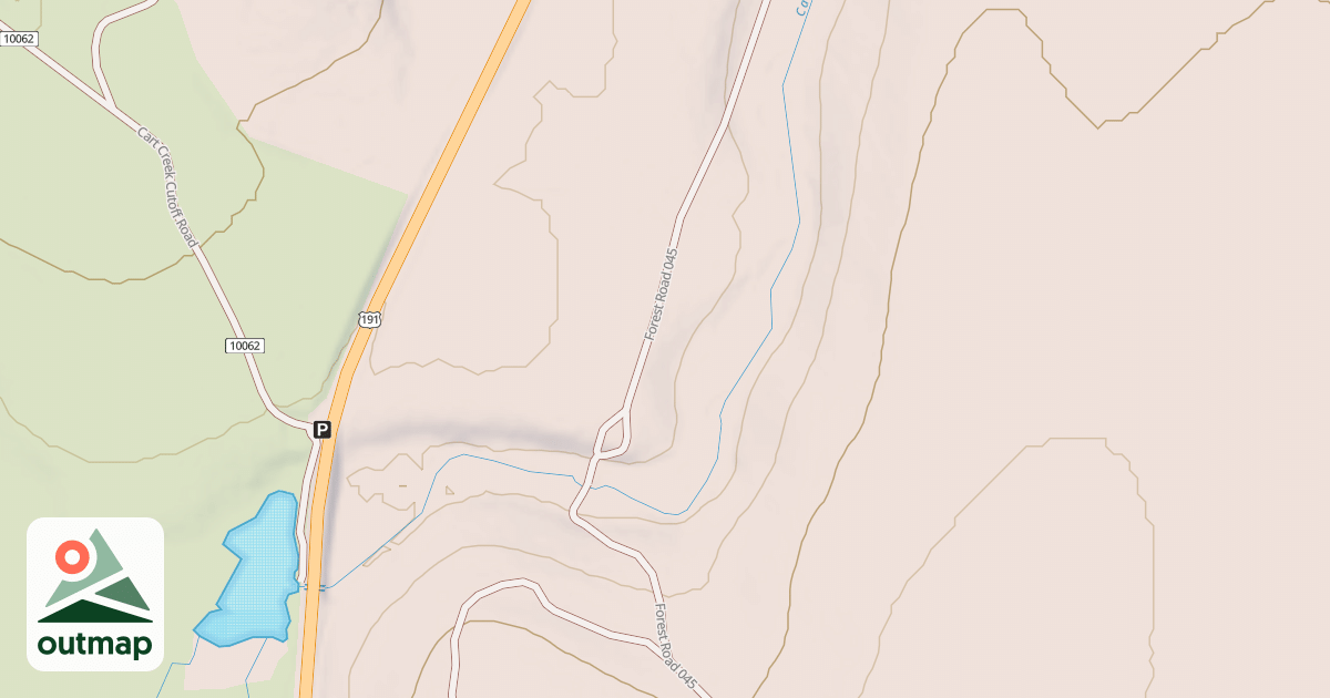 Map of BOWDEN DRAW