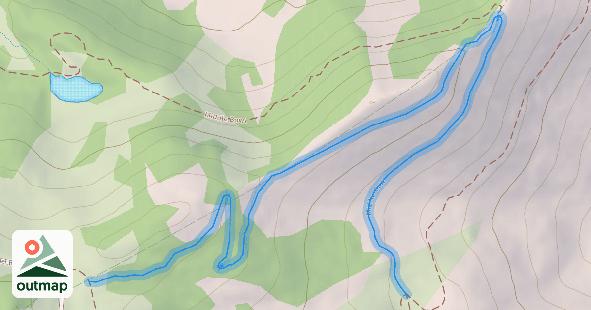 Map of Middle Bowl