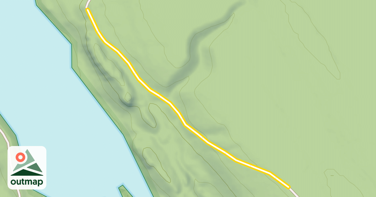 Map of Dog Lake Road