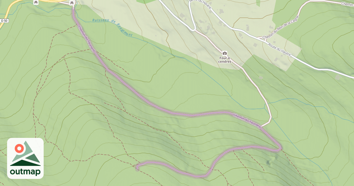 Map of Chemin du Taunard
