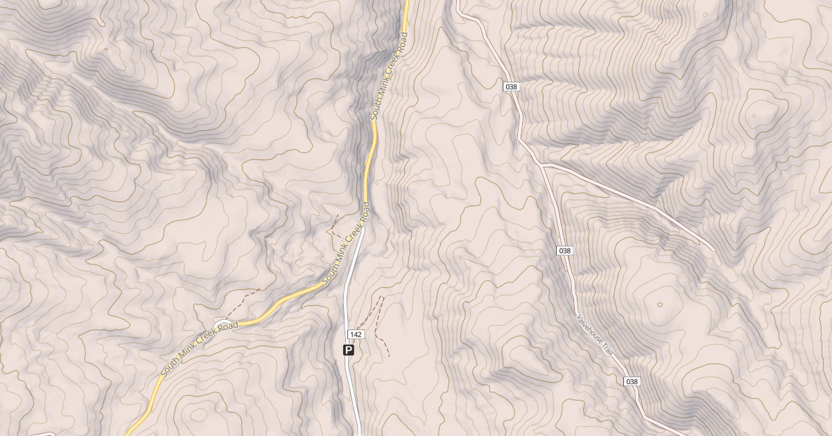 Map preview of Transmission Line Trail