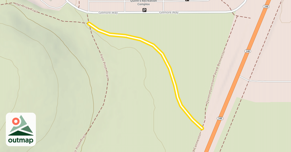 Map of Hat Trick Trail