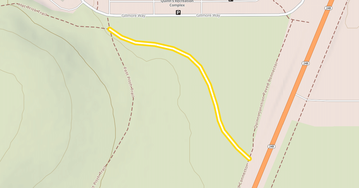 Map preview of Hat Trick Trail