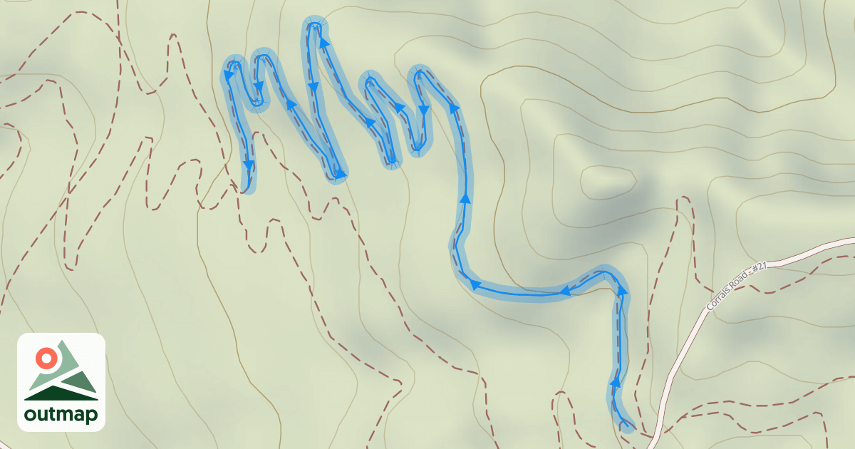 Map of Lower Milkshake Meadows