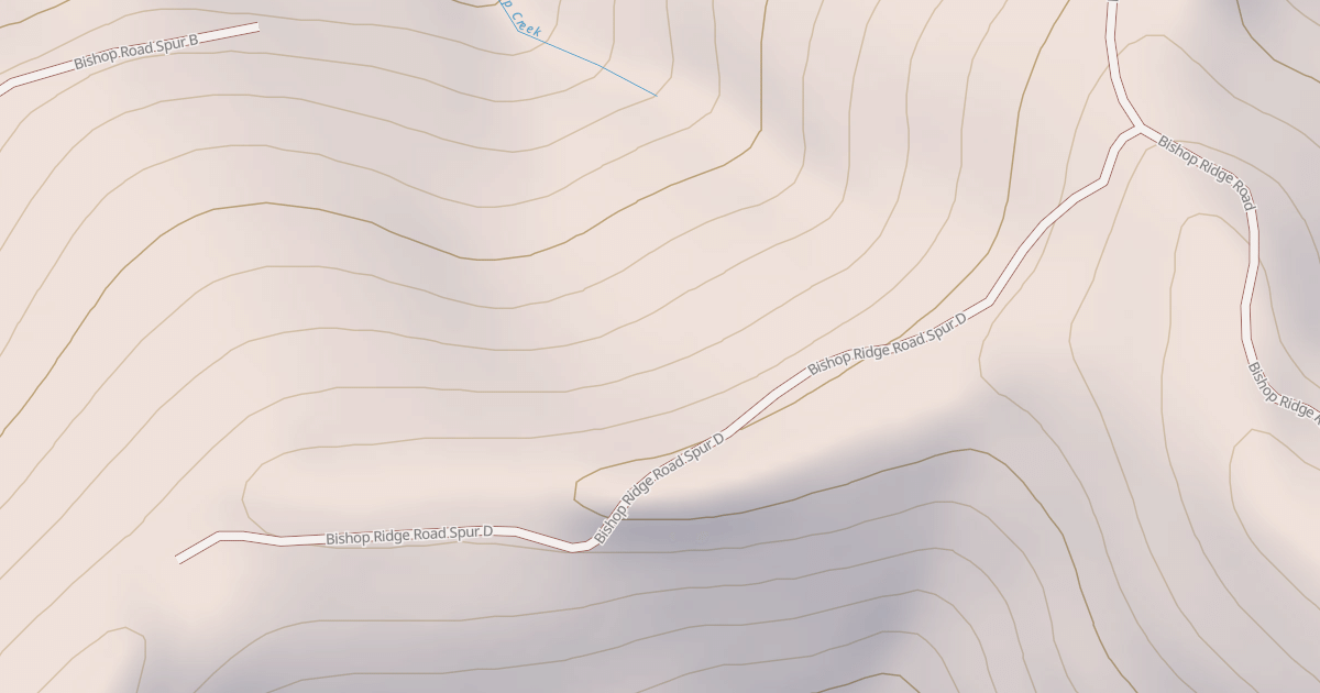 Map preview of BISHOP RIDGE