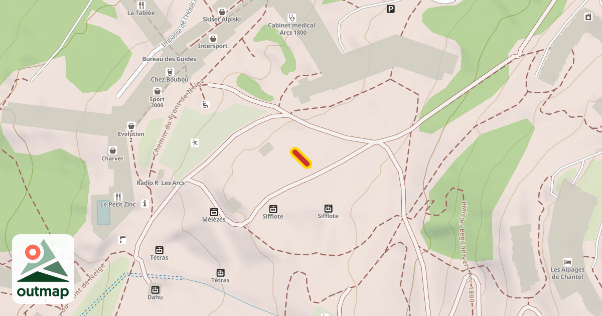 Map of Aiguillette