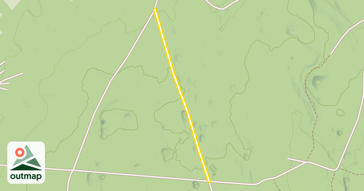 Map of Route de Bief du Fourg