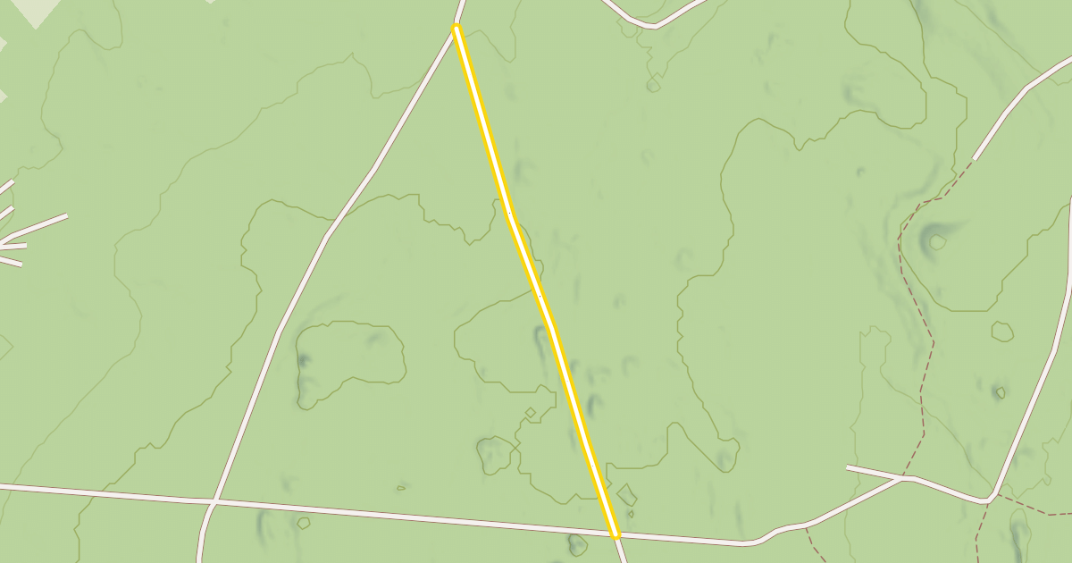 Map preview of Route de Bief du Fourg