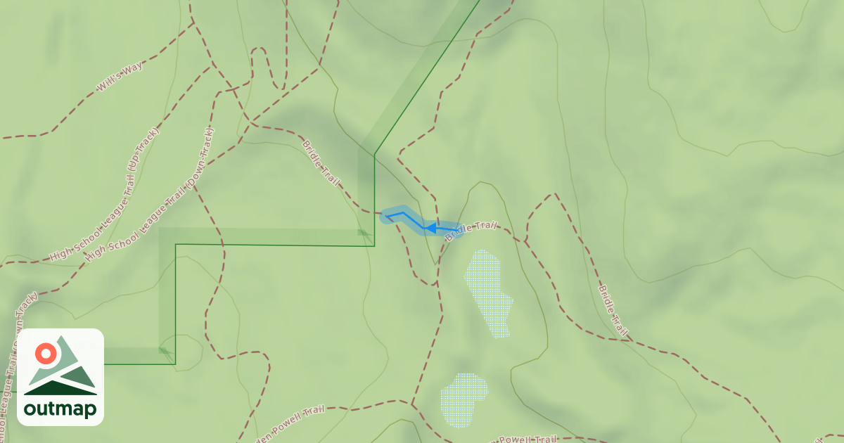 Map of Bridle Trail