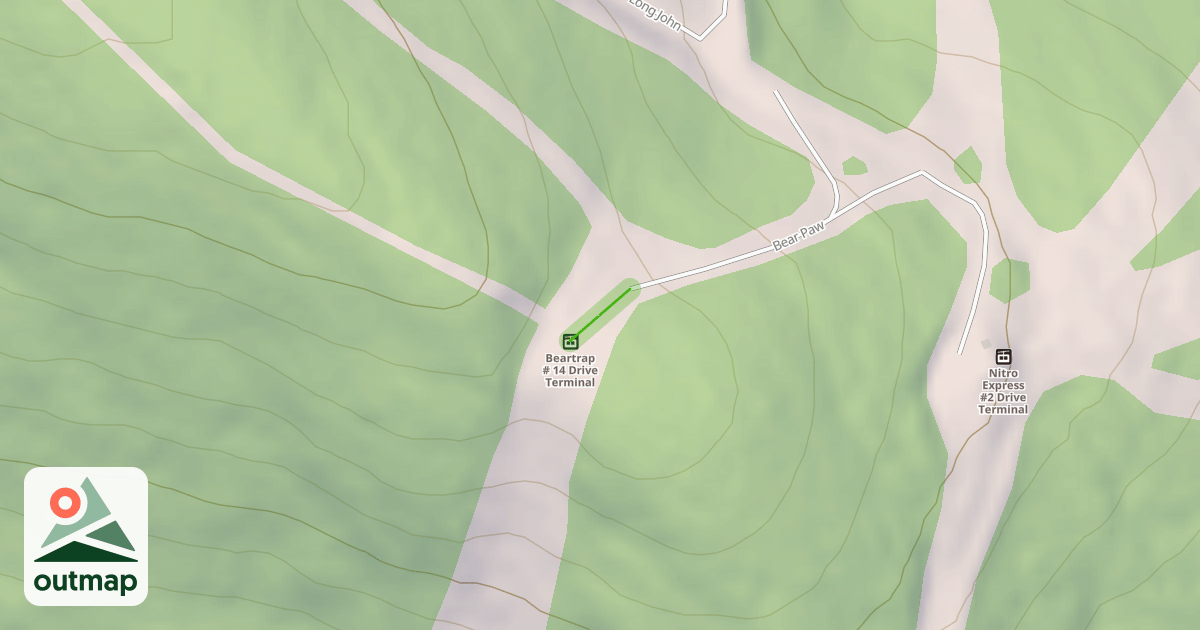 Map of Bear Paw