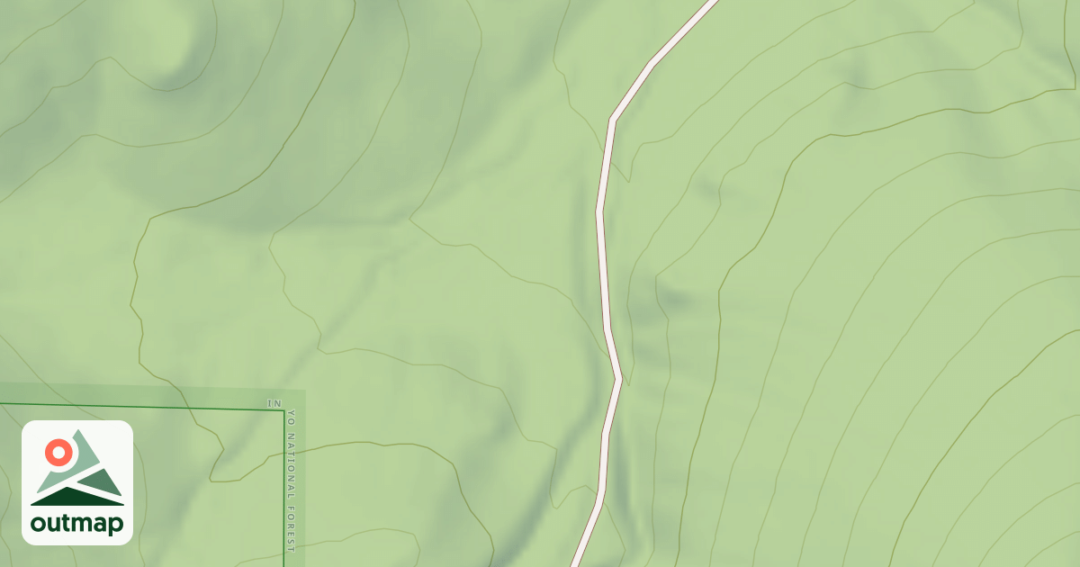 Map of USFS National Forest System Roads {957690A7-1E18-47A9-ADA4-82AAC9E9C164}