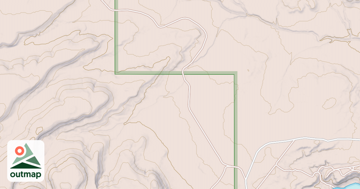 Map of PIPELINE WEST DISPERSED B