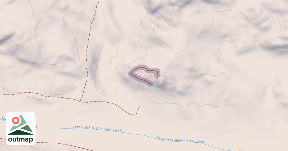Map of The Citadel Crag