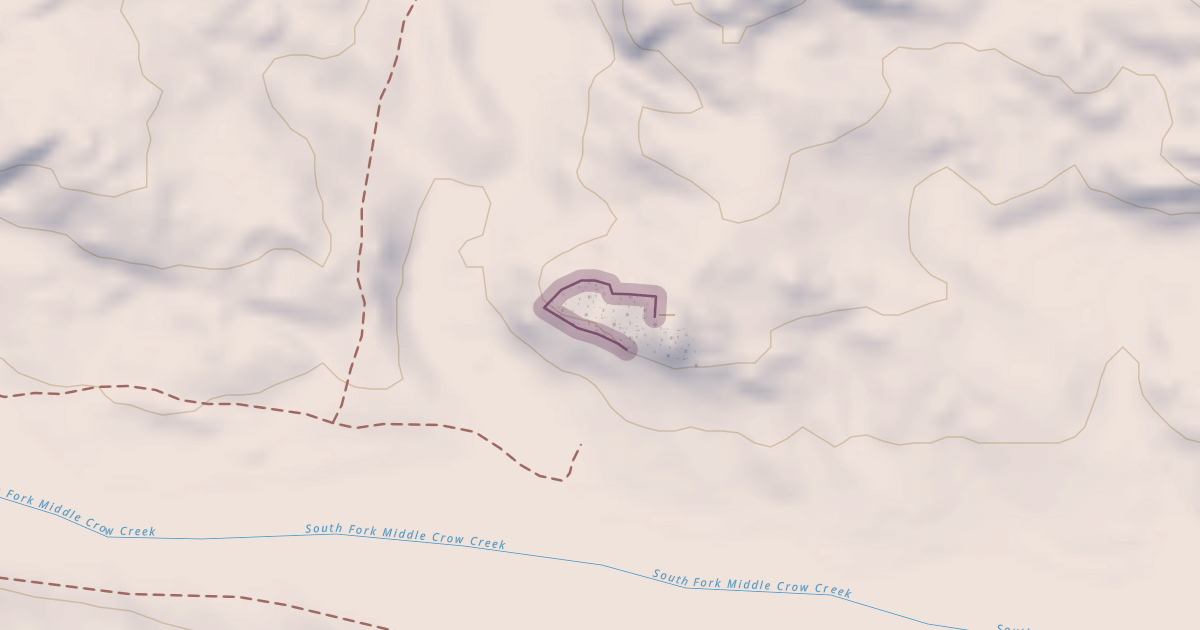 Map preview of The Citadel Crag