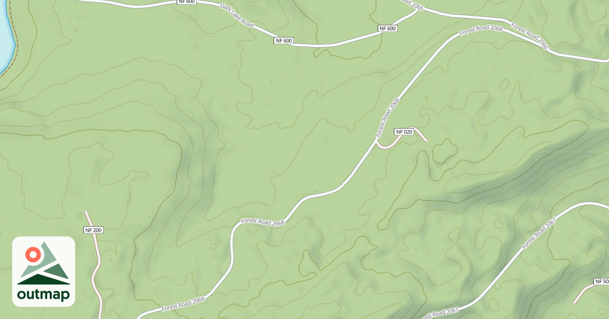 Map of USFS Motor Vehicle Use Map Roads {3693D8EE-F75B-4733-B0E2-C7E3F9AE4BB1}