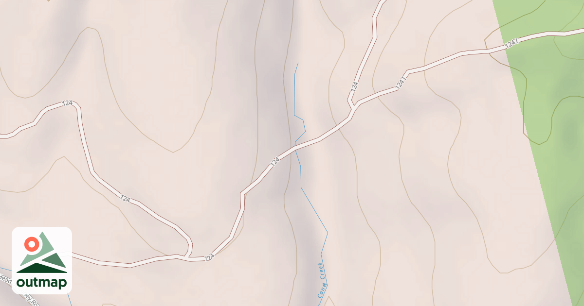 Map of White Sulphur Ohv Trail - I