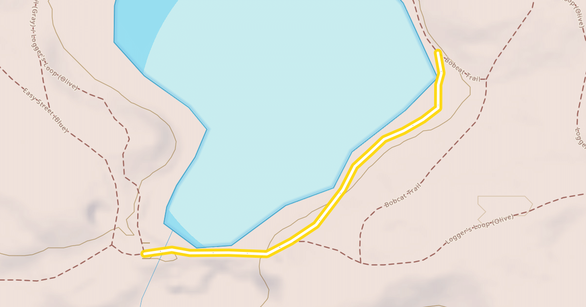 Map preview of Heron Marsh Trail (Gray)