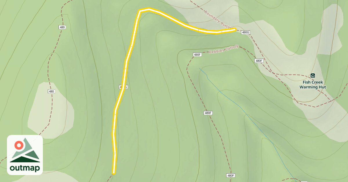 Map of Boundary Cuttoff
