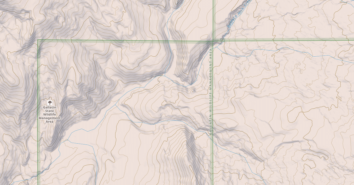 Map preview of Buffalo Horn