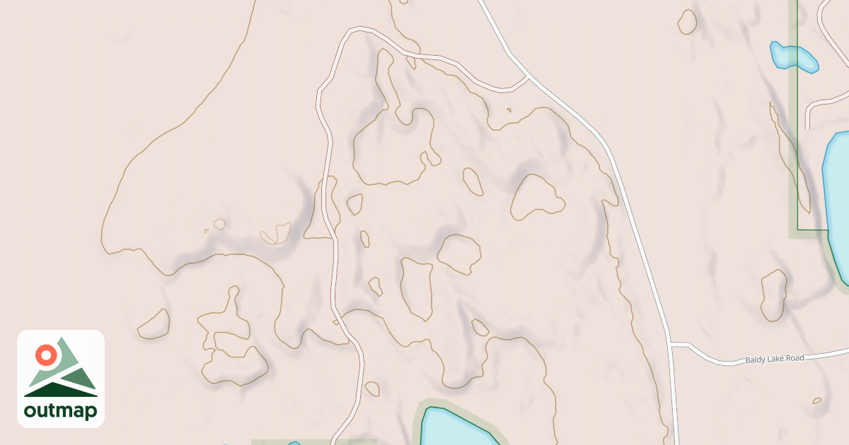Map of CLUSTER LAKES