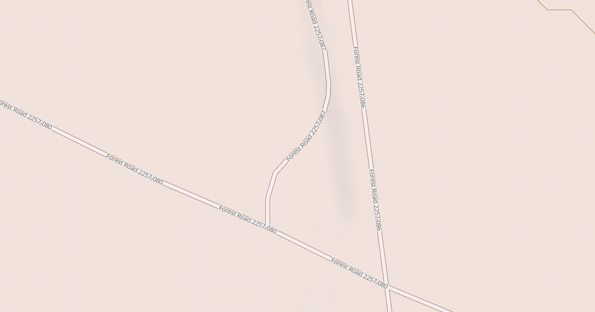 Map preview of USFS National Forest System Roads {B988FC9C-18D1-4F83-9AAA-6CC75101ECEF}
