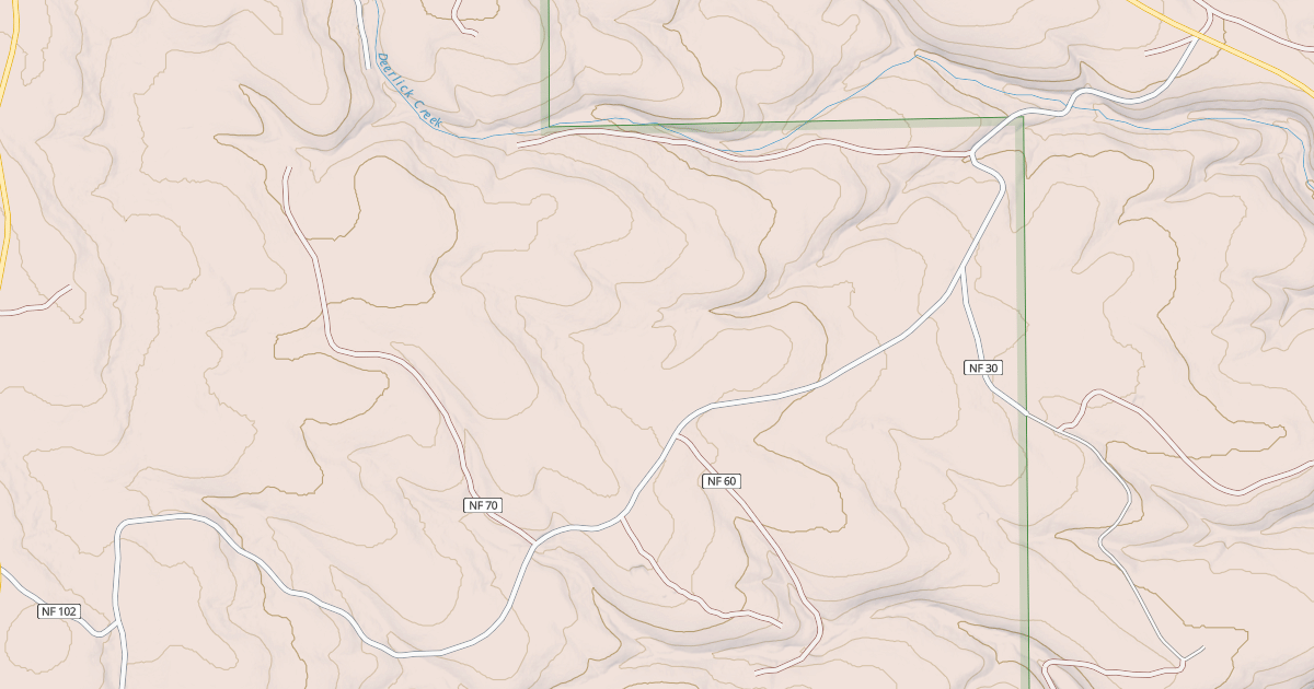 Map preview of USFS Motor Vehicle Use Map Roads {55B9B083-BFDB-4F08-8173-237941DC7B56}