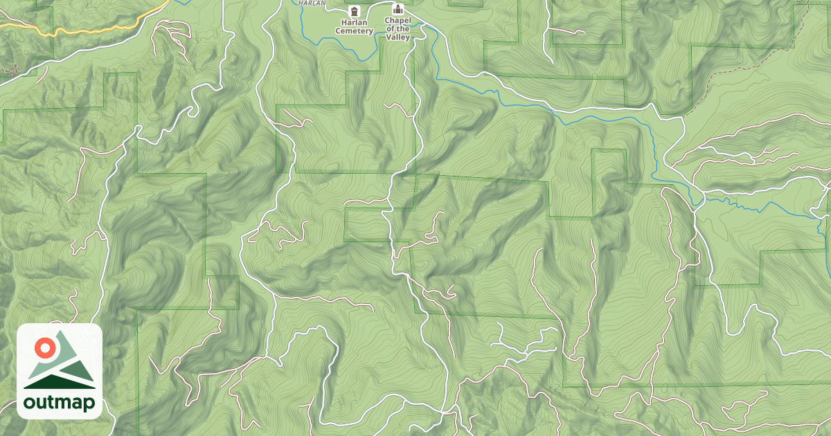 Map of SUGAR LOAF