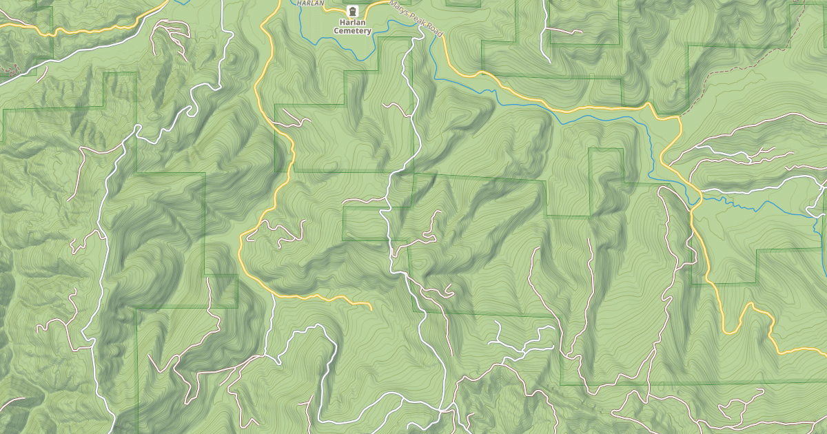 Map preview of SUGAR LOAF