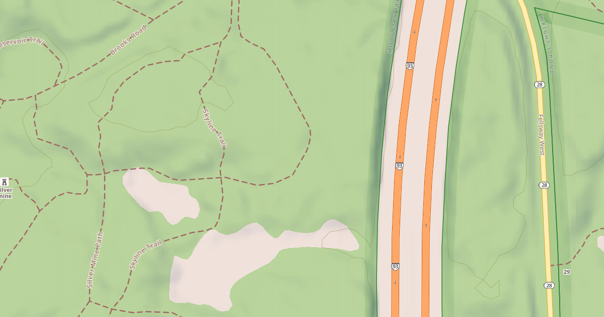 Map preview of Mountain Bike Loop