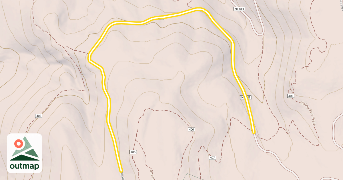 Map of Grizzly Bear Road