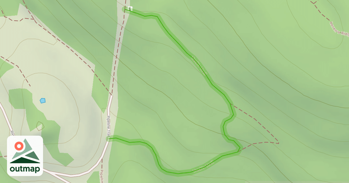 Map of Tuck's Trail