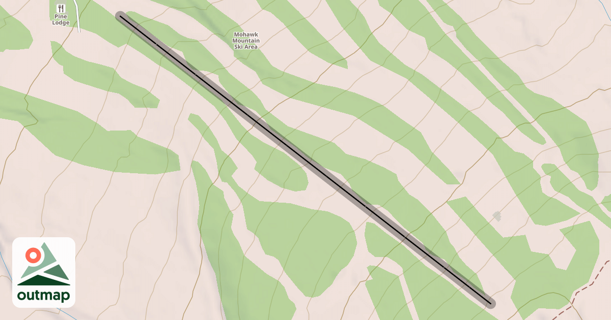 Map of Route 100