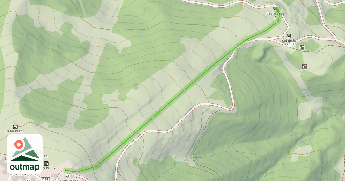 Map of Souleillous 2