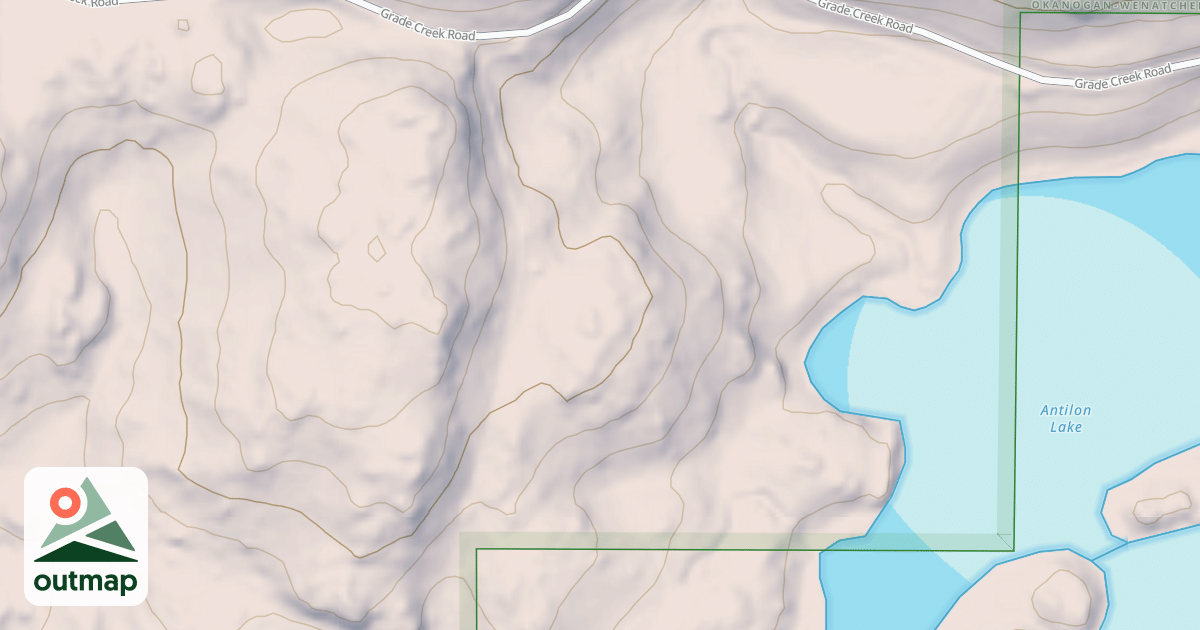 Map of ANTILON SPUR