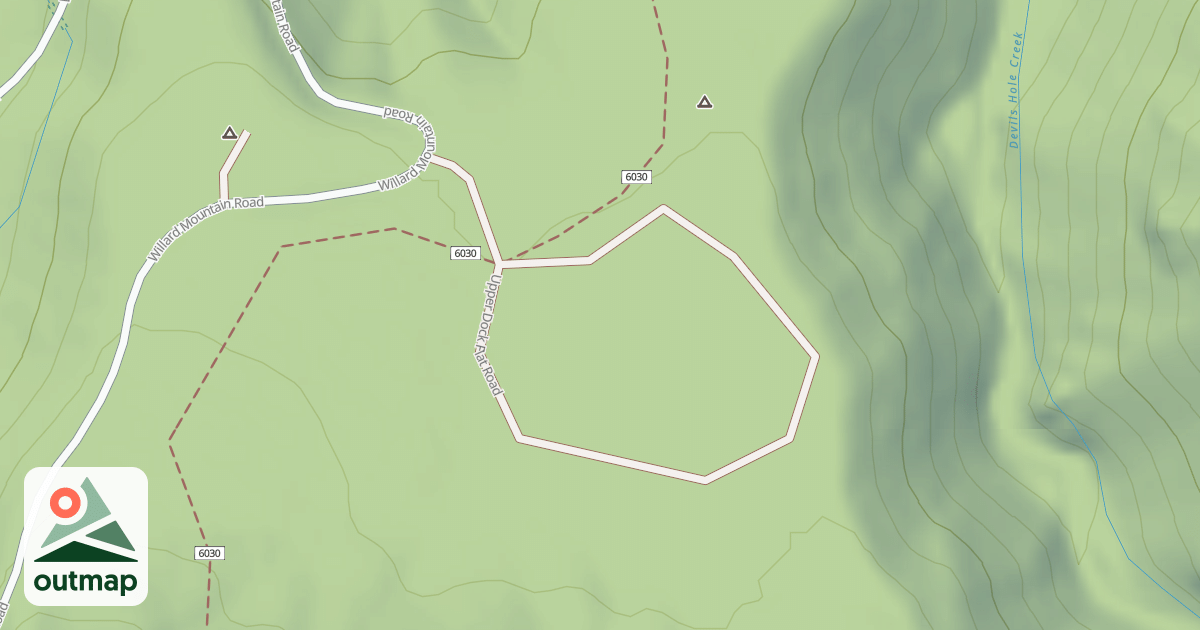 Map of UPPER DOCK FLAT