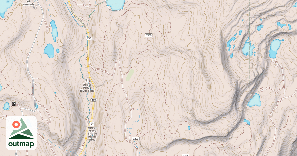 Map of Broadhead Loop Atv